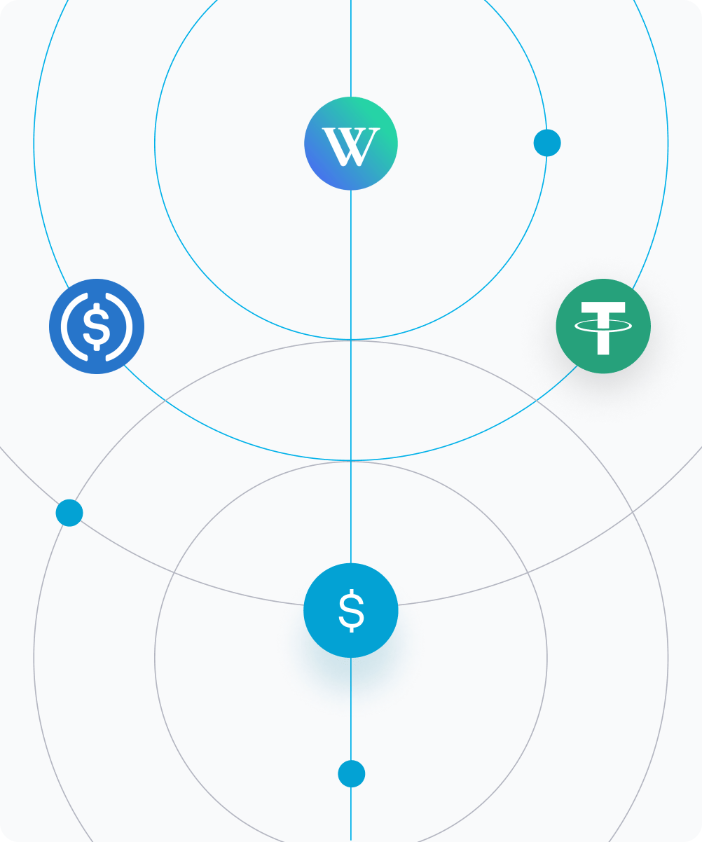 Fiat to Stablecoin conversion